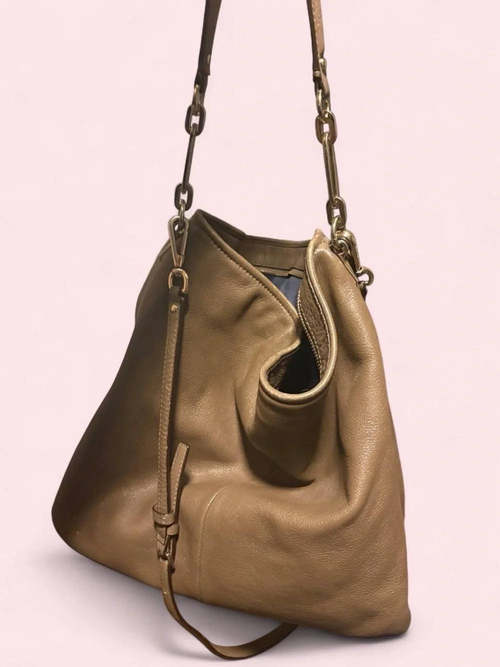Coach Leather Hobo Shoulder Bag - Women